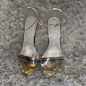 Silver and Gold Stilettos